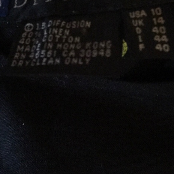 TOP SLEEVELESS BLACK W/MULTI COLOR POLKA DOTS Sz10 - Picture 4 of 4